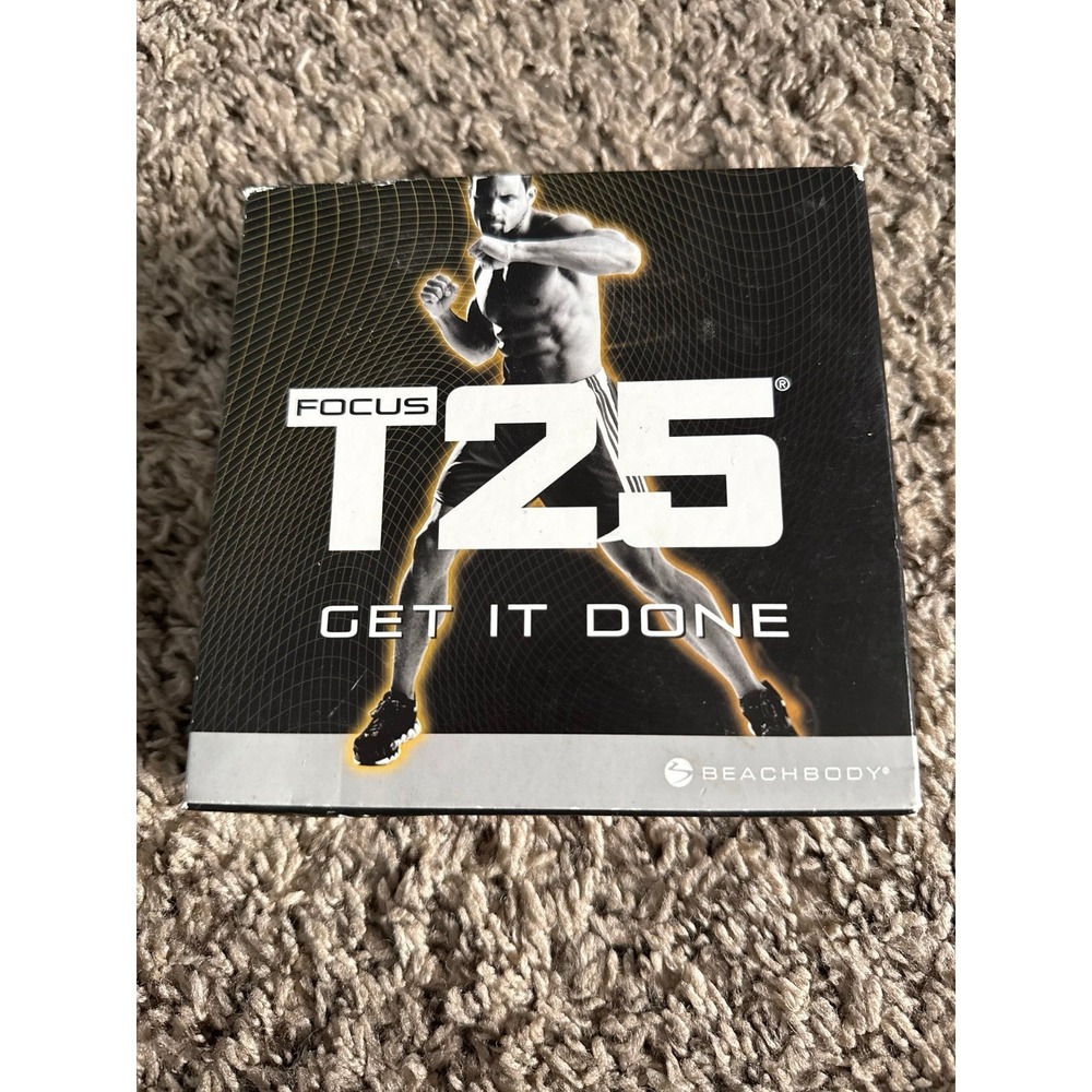 Beachbody Focus T25 Alpha & Beta Get it done DVD